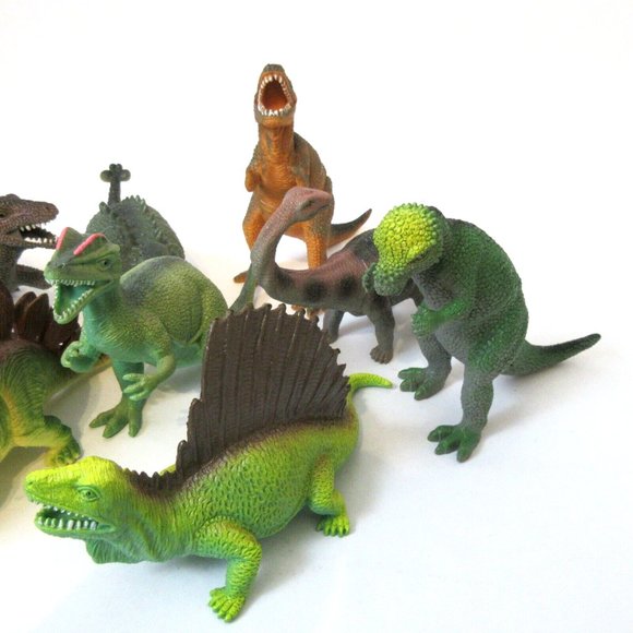 Boley Beautifully Detailed Realistic Dinosaur Dino 8" Figures Complete Set of 10 - Picture 2 of 10